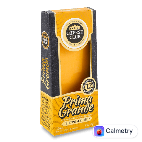 Сир Cheese Club Пріма Гранде витриманий 50%, 150г