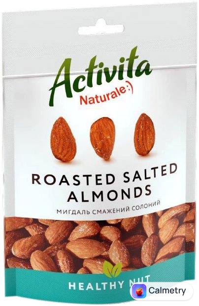 Мигдаль смажений Activita Healthy mix Солоний 120 г (0.12 кг)
