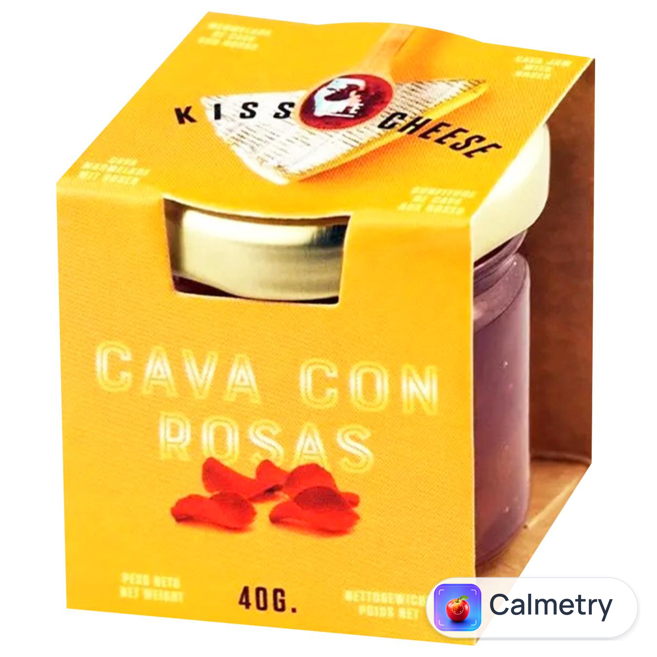 Джем Kiss the Cheese Кава з трояндою до сиру 40г