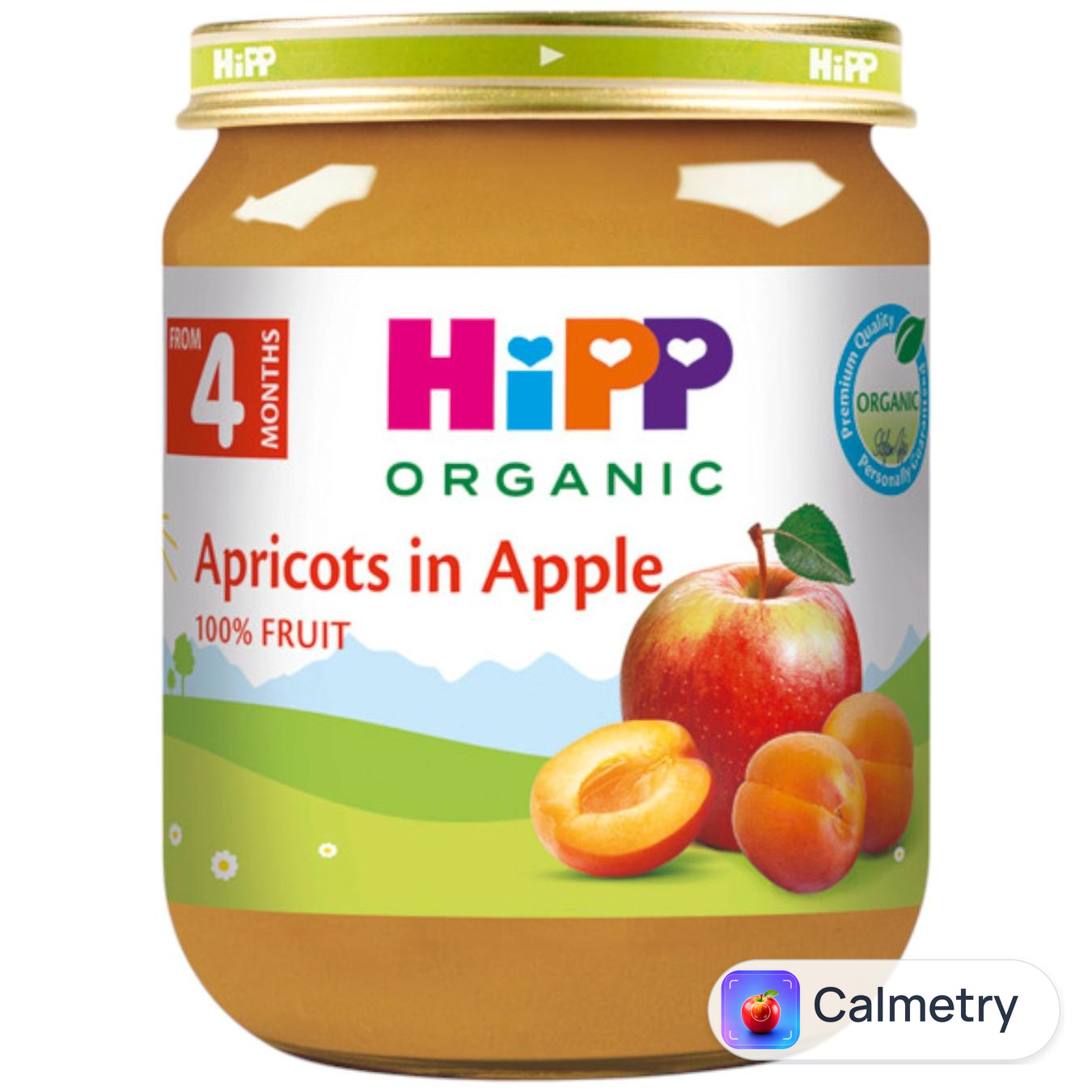Пюре Hipp Абрикоси в яблуках 125г