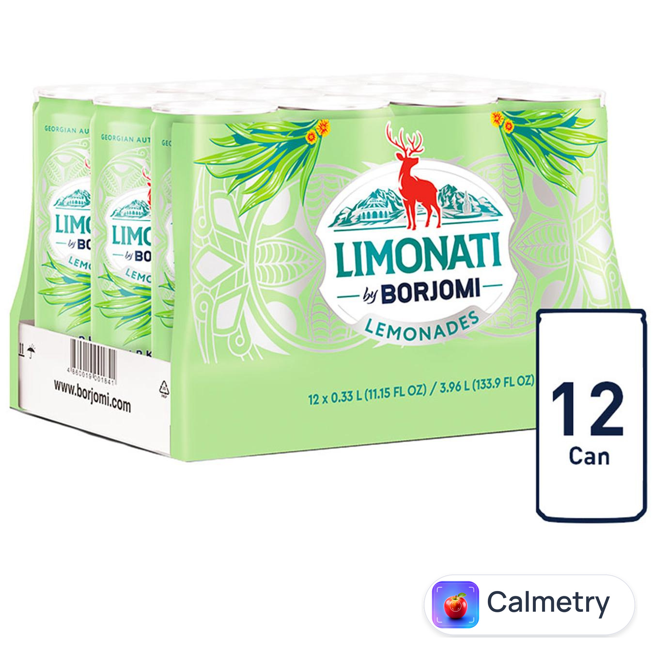 Напій газований Borjomi Limonati Тархун 0,33л — фото продукту