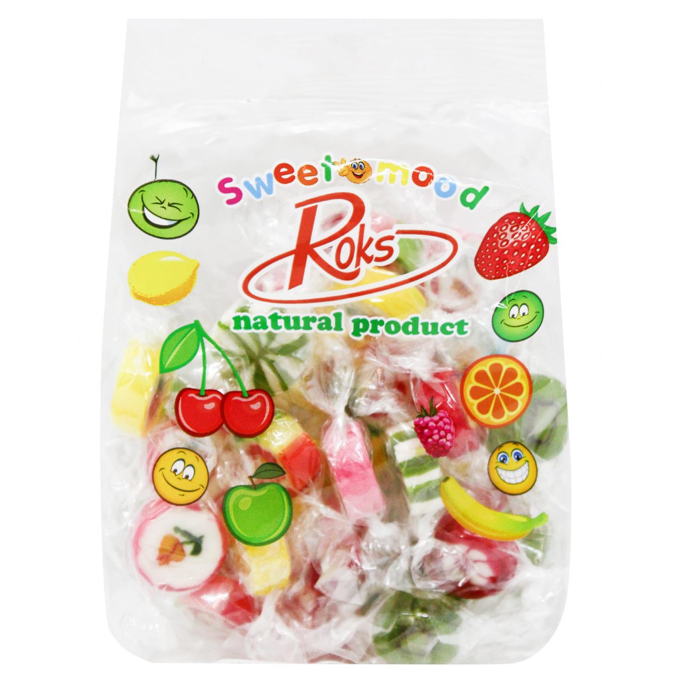 Льодяники Natural Roks product мікро-мікс 120г — фото продукту