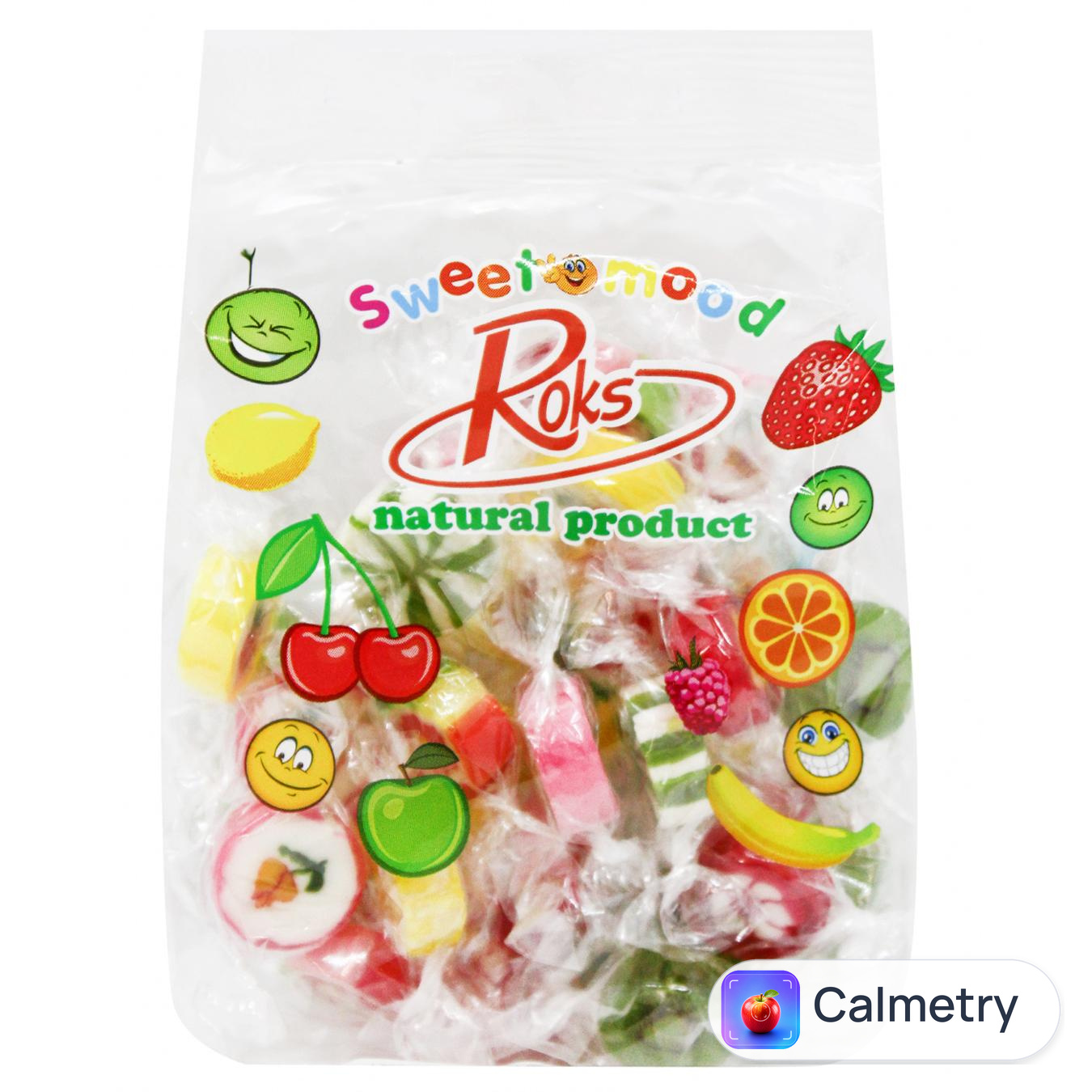 Льодяники Natural Roks product мікро-мікс 120г — фото продукту