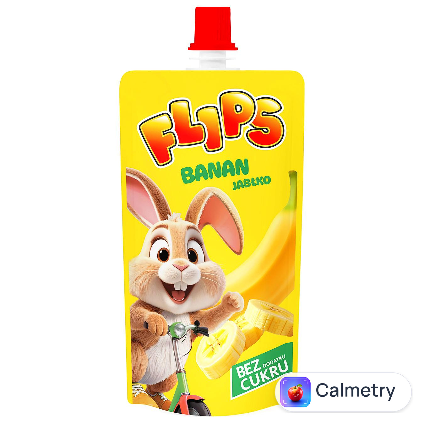 Пюре Flips Банан-яблуко 100г