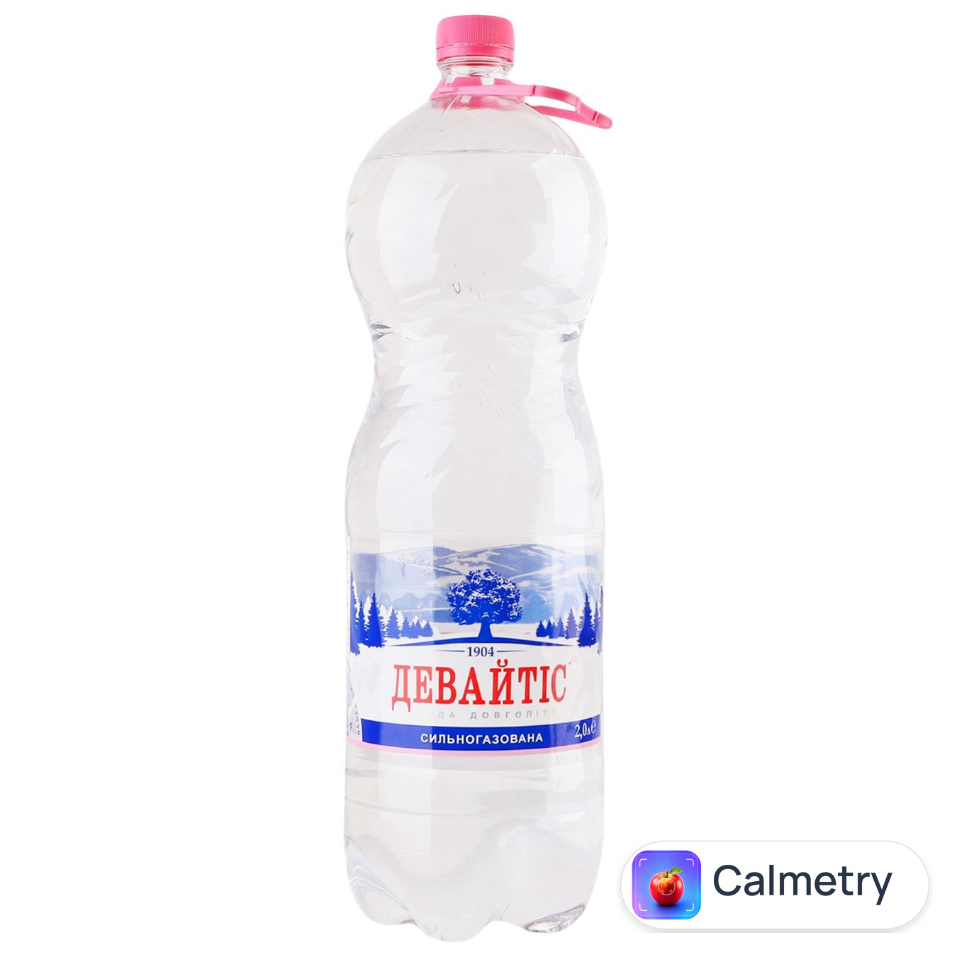 Вода мінеральна Девайтіс газована 2л — фото продукту