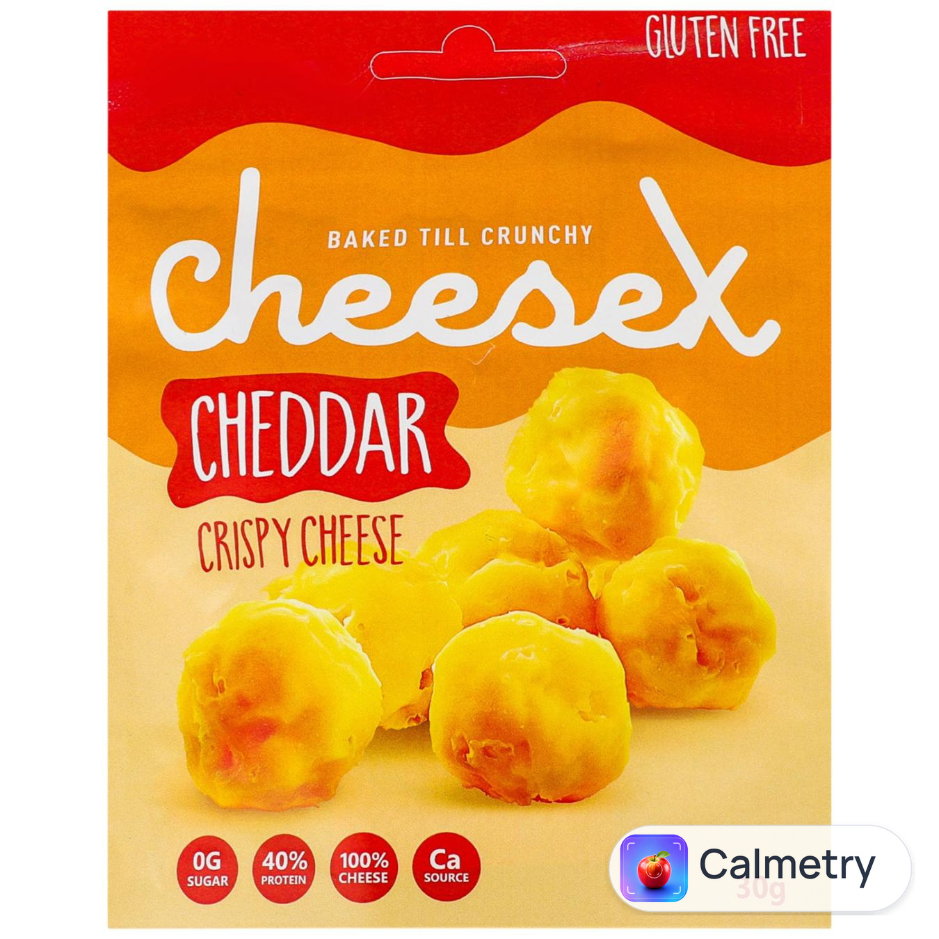 Сир CheeseX Чеддер сушений 30г