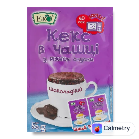 Суміш для випікання «Еко» кекс в чашці шоколадний