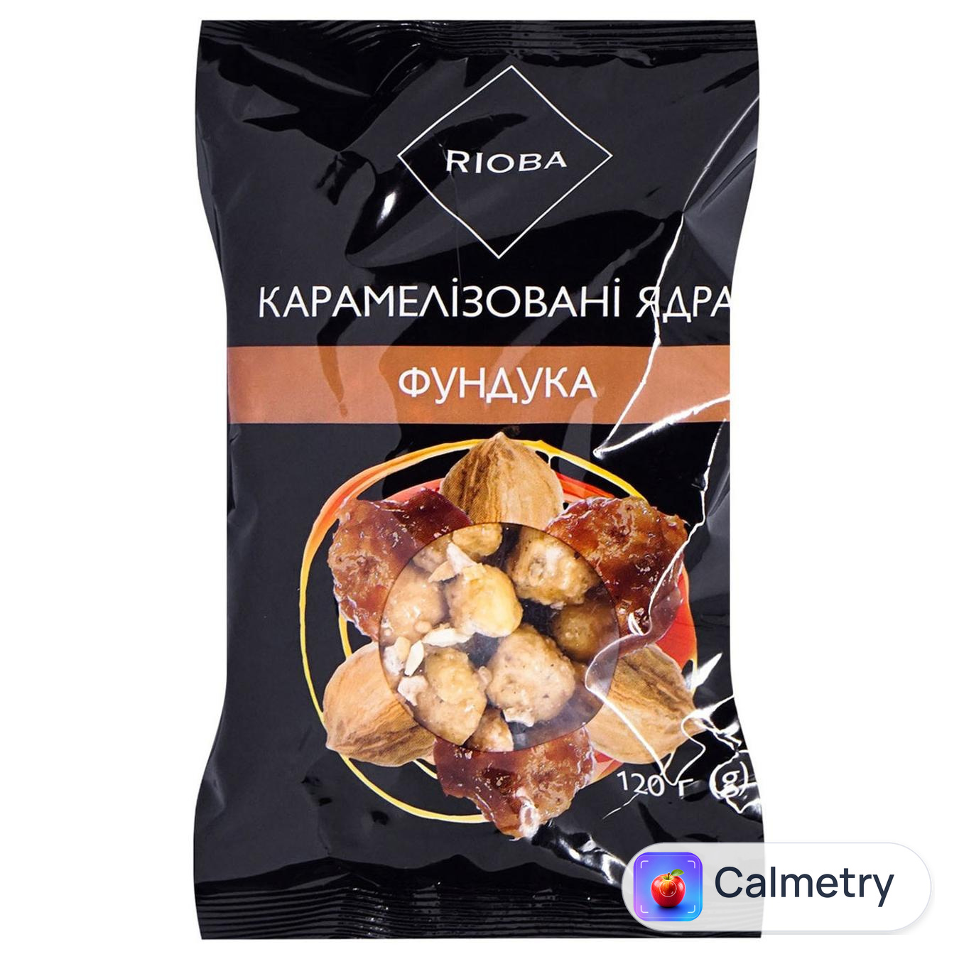 Ядра фундука Rioba карамелізовані 120г