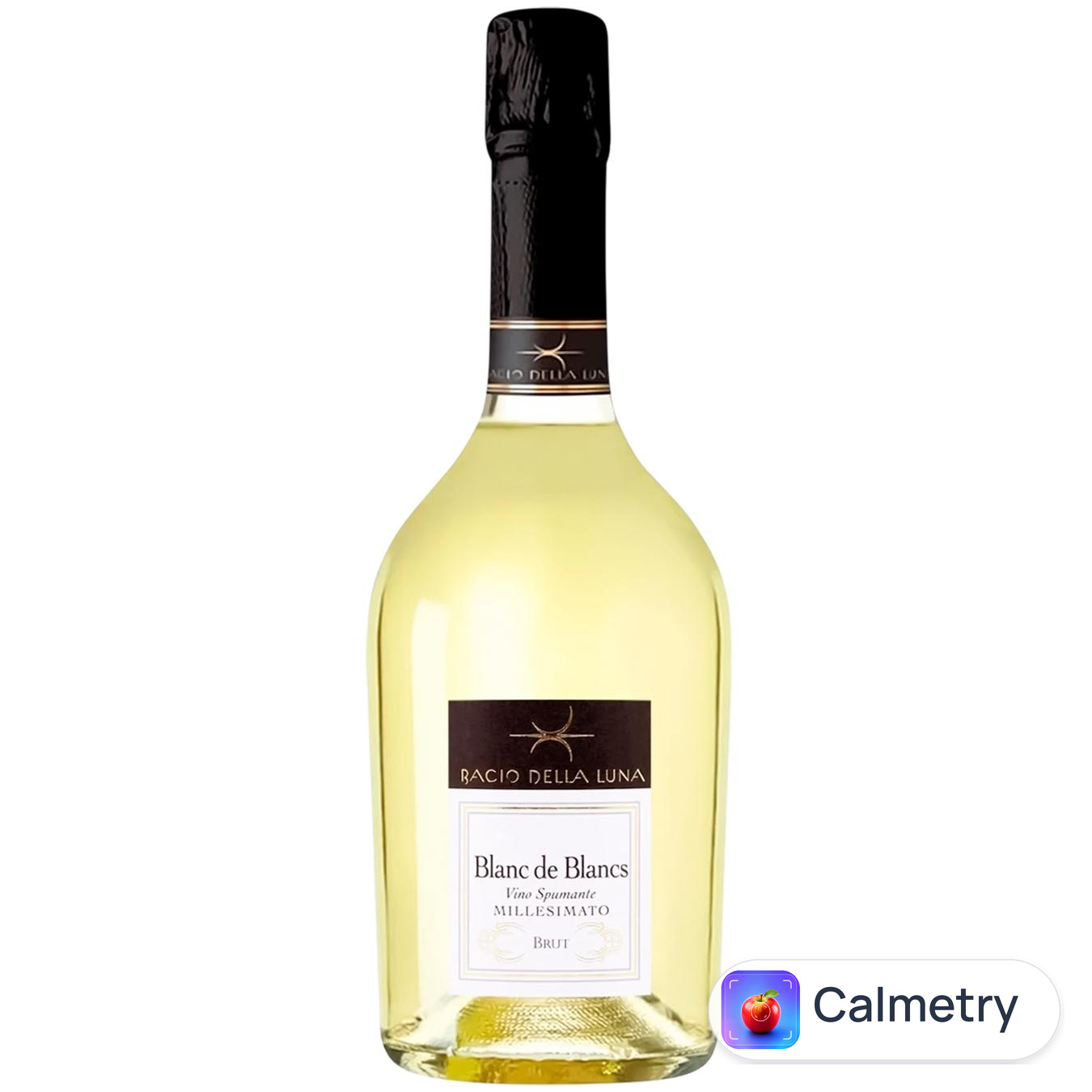 Вино ігристе Bacio Della Luna Blanc de Blancs біле брют 11% 0,75л