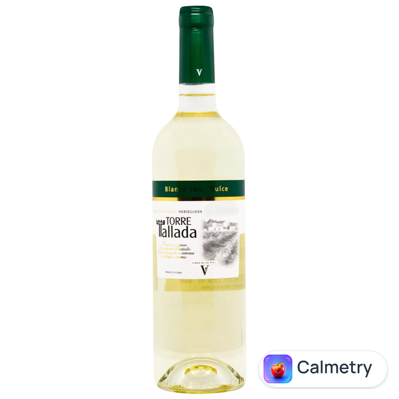 Вино Torre Tallada Blanco Semi Dulce біле напівсолодке 12% 0,75л