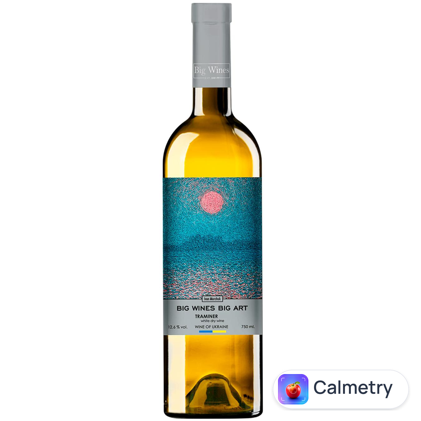 Вино Big Wines Big Art Traminer біле сухе 12,6% 0,75л