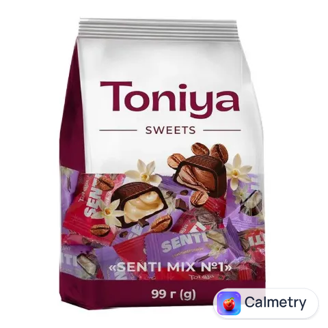 Цукерки Toniya Senti Mix №1 кава і ваніль