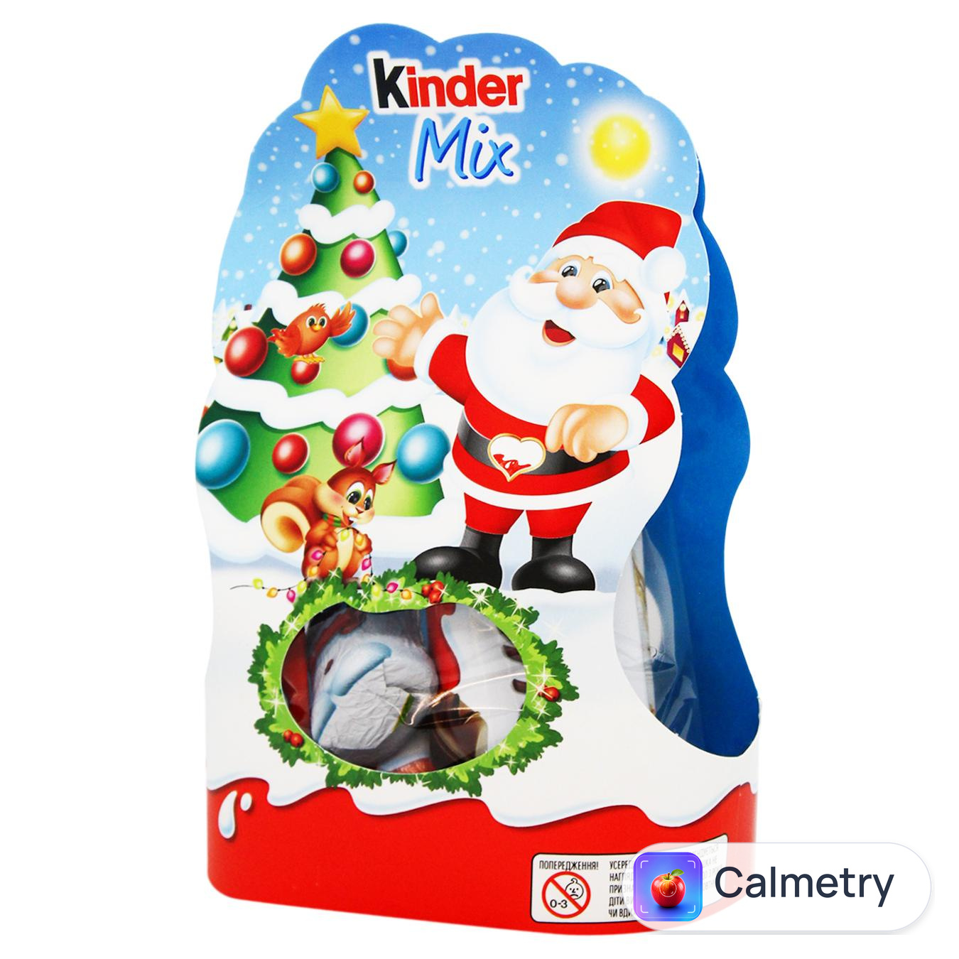 Набір солодощів новорічний Kinder Мix 122г
