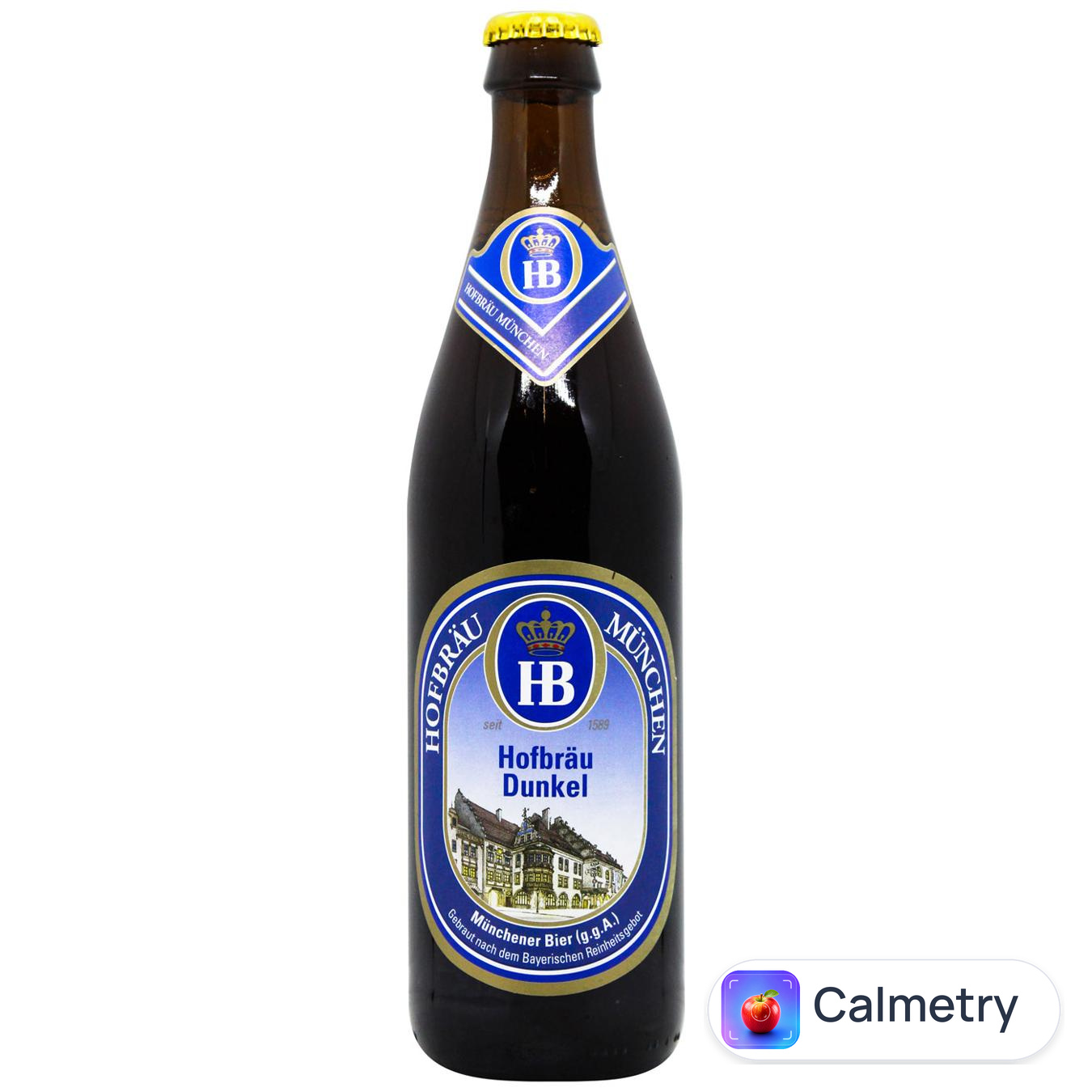 Пиво Hofbrau Dunkel темне 5,5% 0,5л — фото продукту