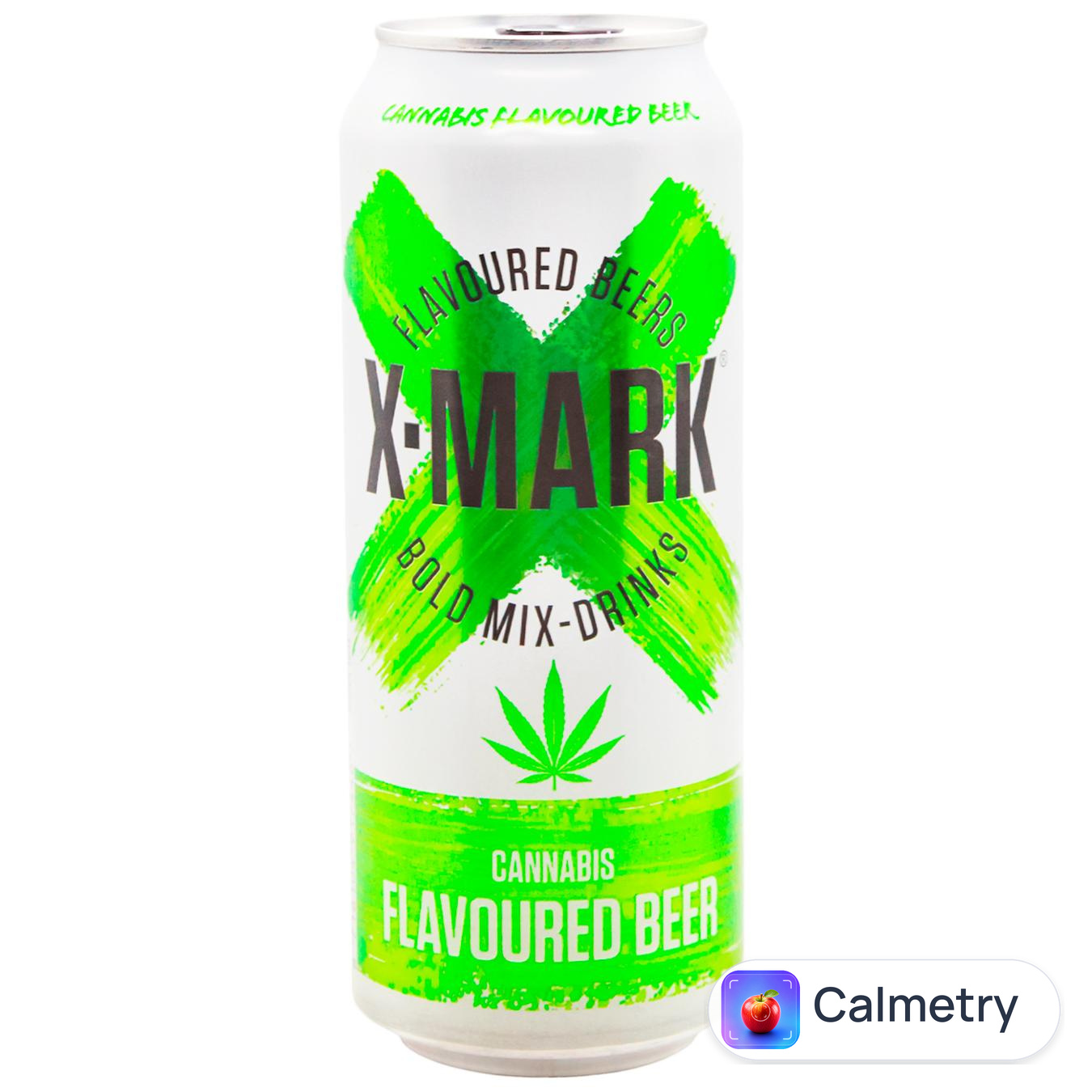 Пиво X-mark Flavoured Beer Cannabis світле фільтроване 5% 0,5л
