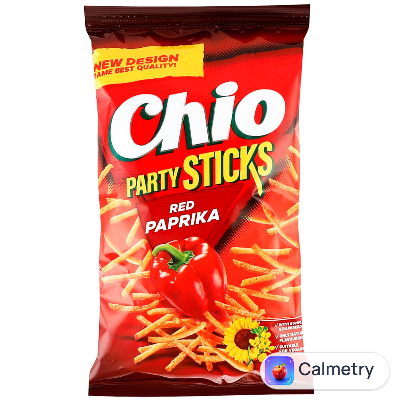 Чипси Chio Party Sticks соломка зі смаком паприки 70г — фото продукту