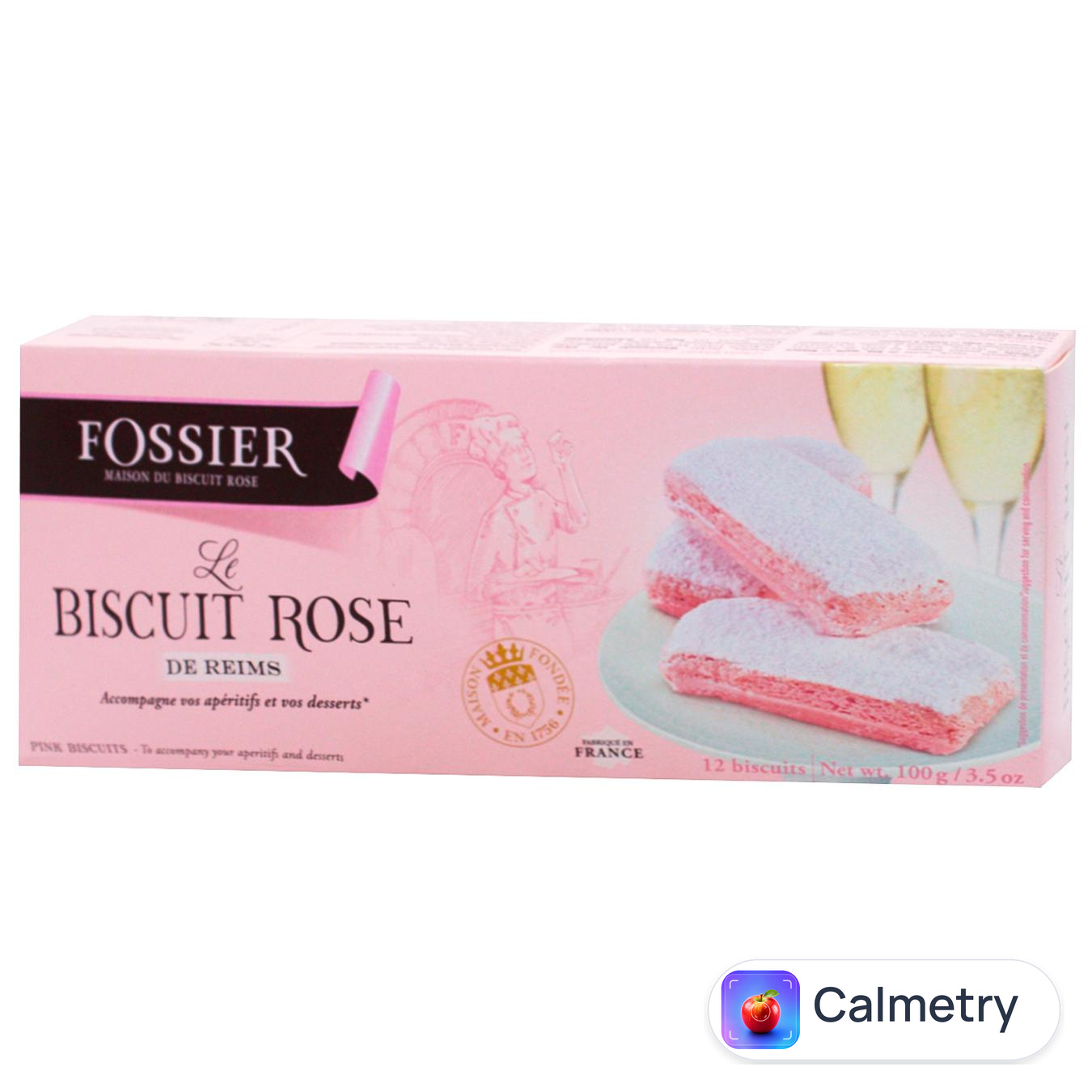 Печиво Fossier рожеве 100г