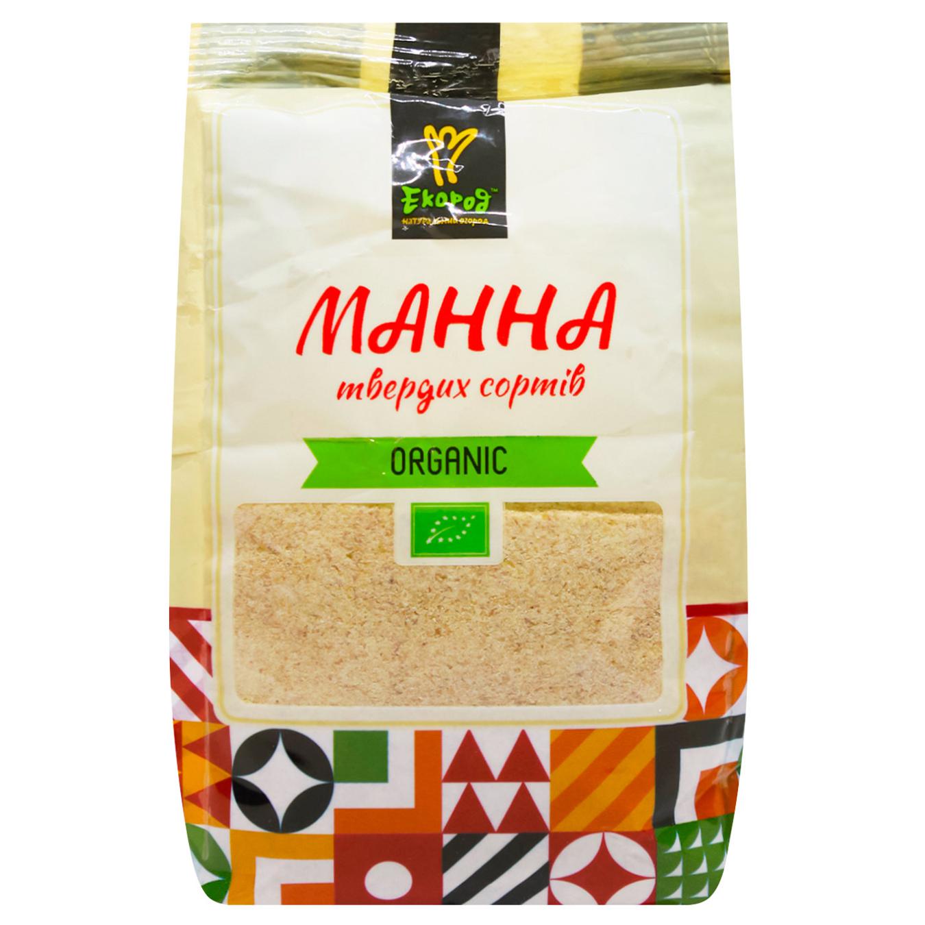 Крупа манна Екород органічна 400г — фото продукту