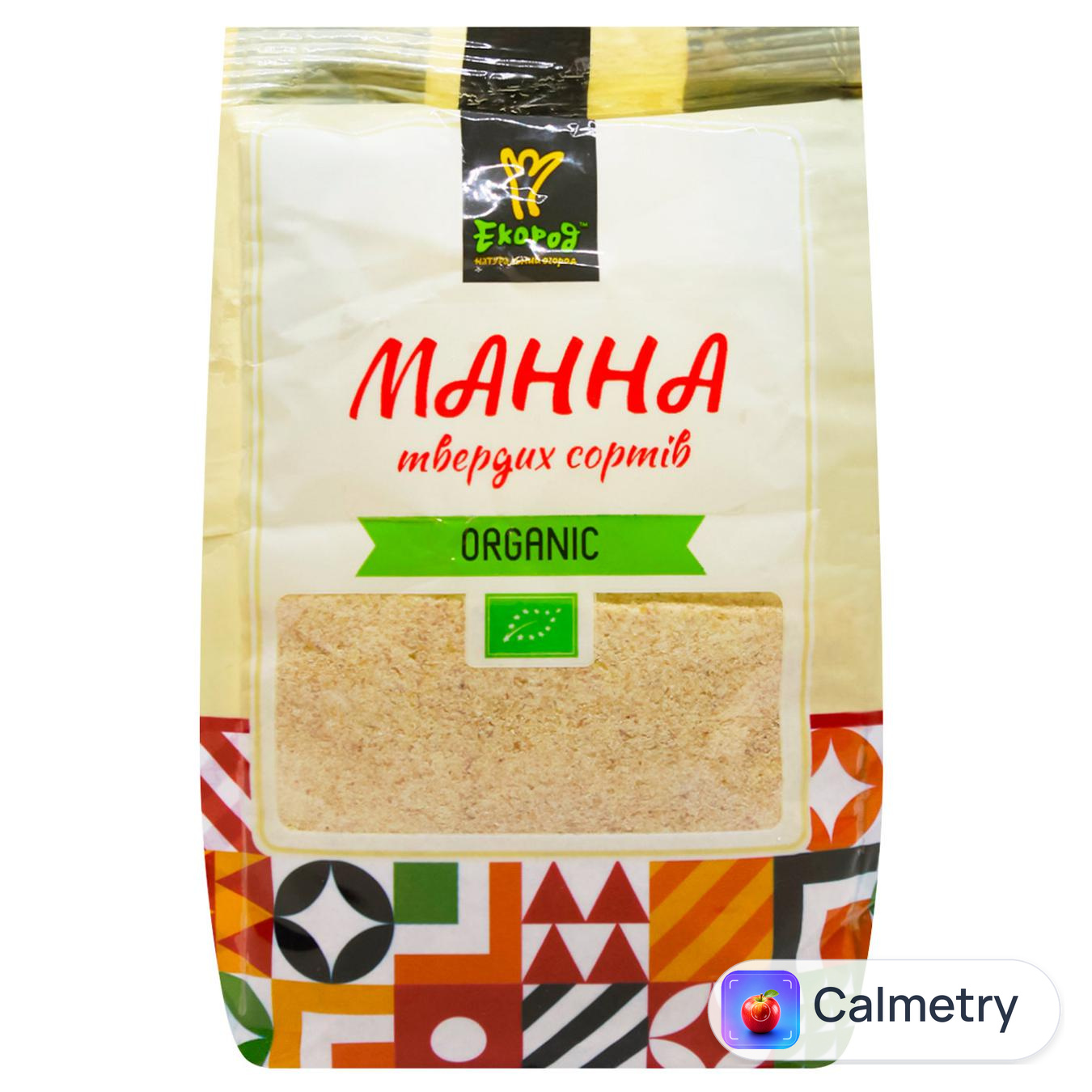 Крупа манна Екород органічна 400г — фото продукту