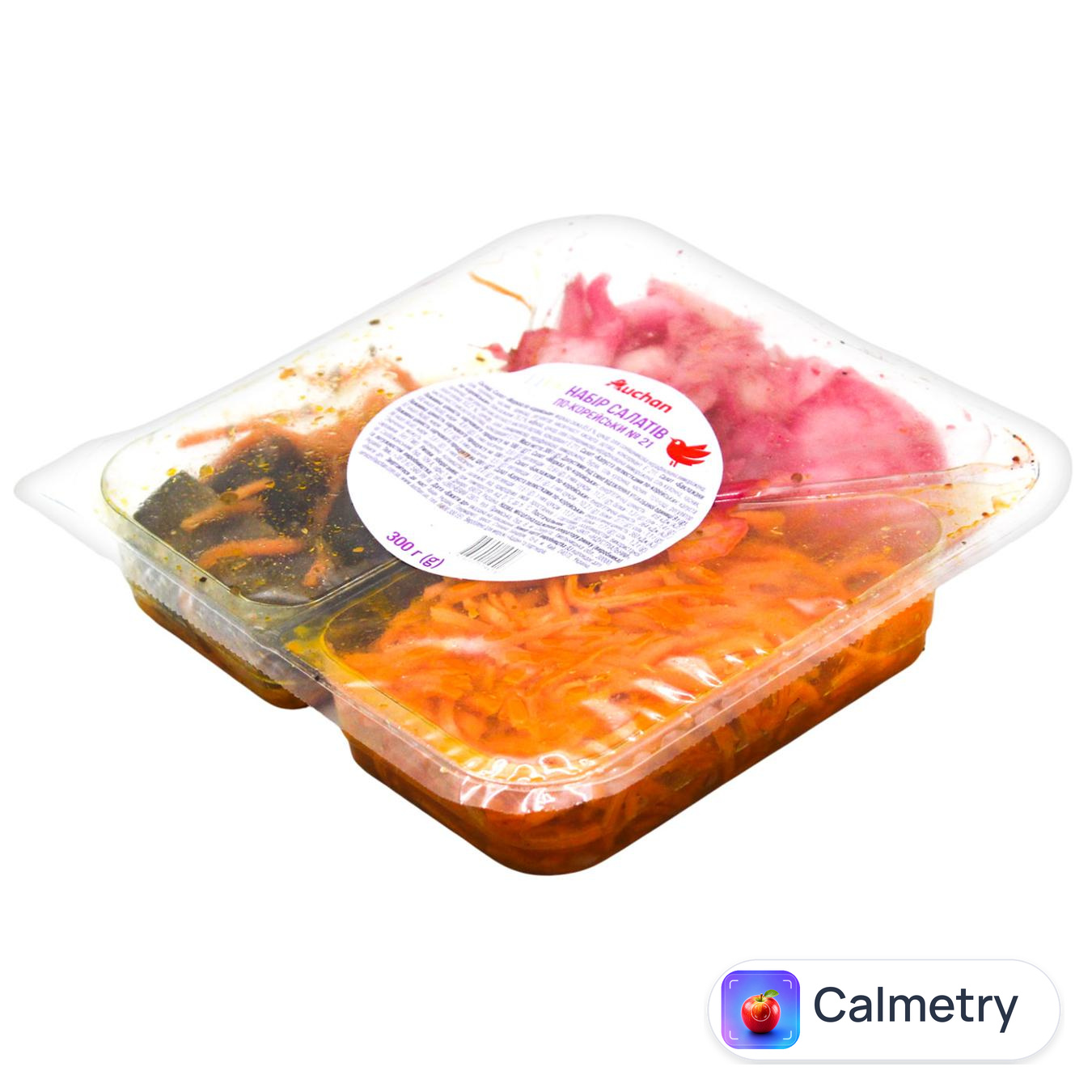 Набір салатів Auchan по-корейськи №21 300г