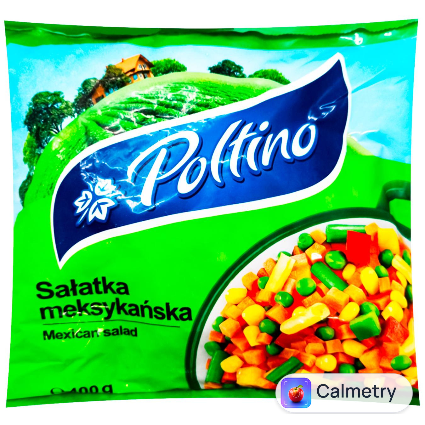 Суміш овочева Poltino Салат Мексиканський швидкозаморожена 400г