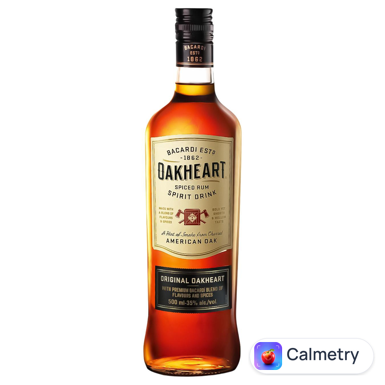 Ромовий напій Oakheart Original 35% 0,5л — фото продукту