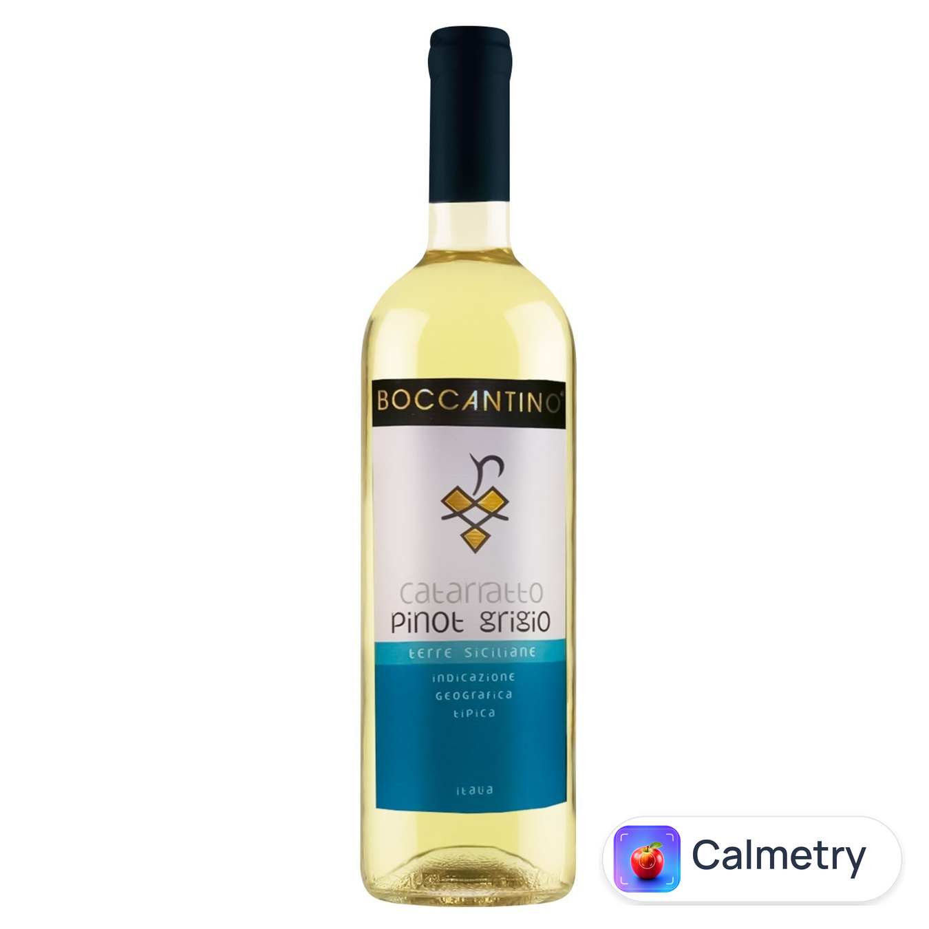 Вино Boccantino Cataratto Pinot Grigio біле сухе 12% 0,75л