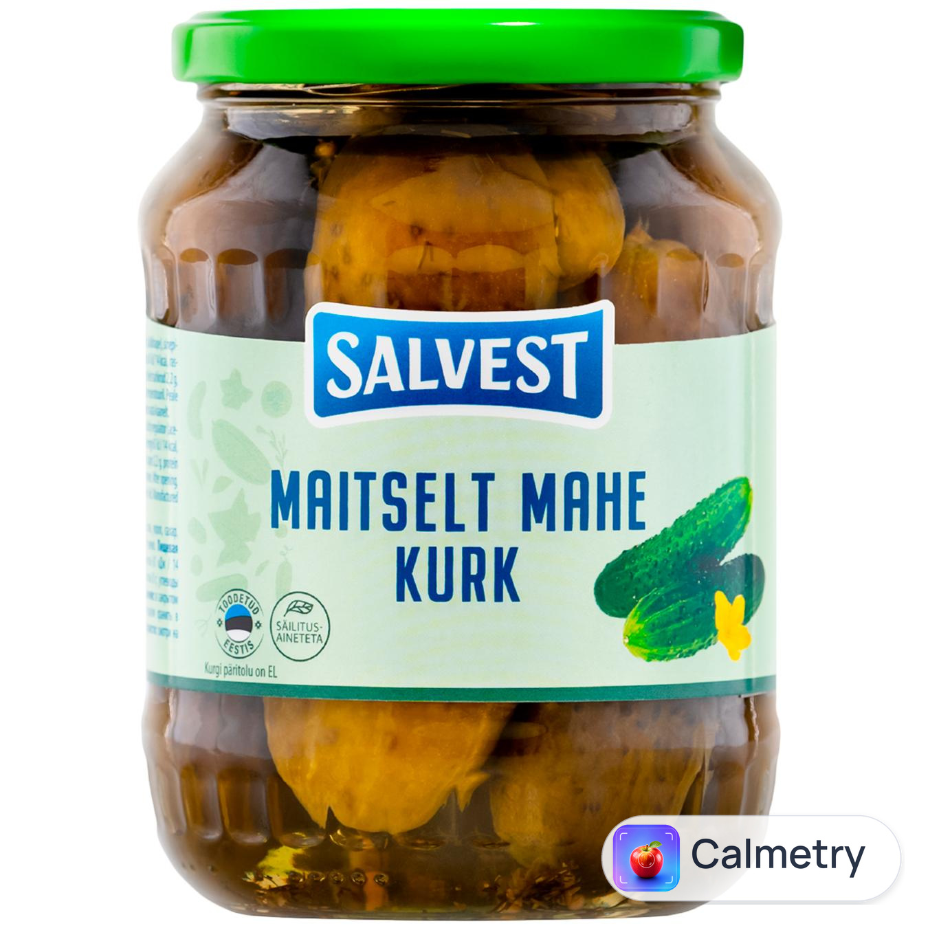 Огірки Salvest Ніжні мариновані 675г