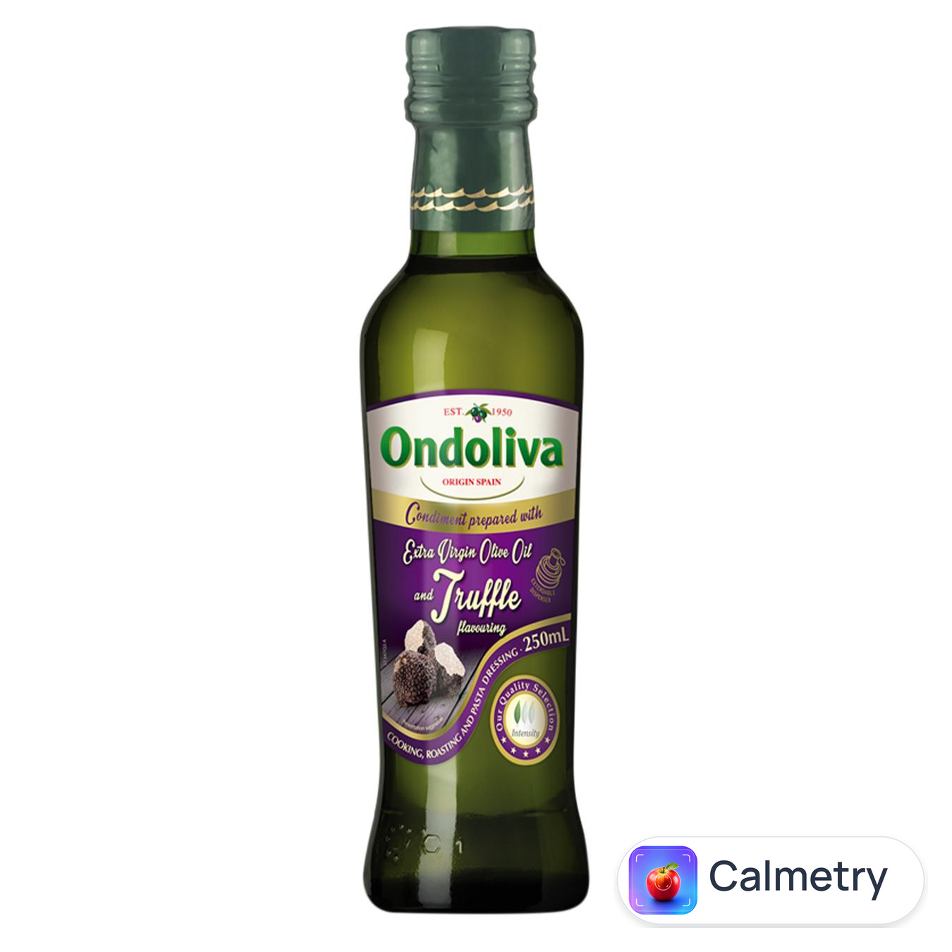 Олія оливкова Ondoliva Extra Virgin з ароматом трюфеля 250мл — фото продукту