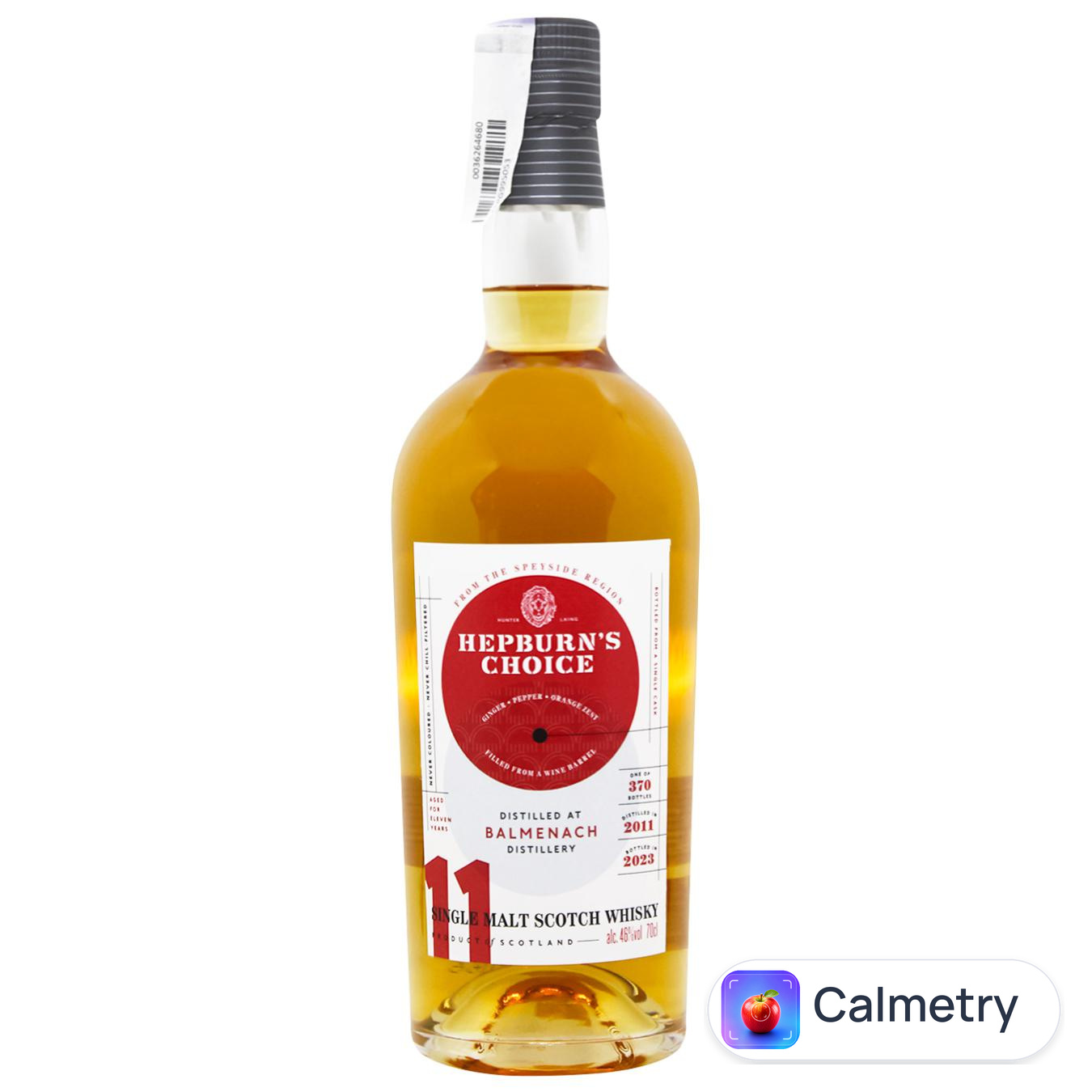 Віскі Hepburn's Choice Balmenach 11 років 46% 0,7л