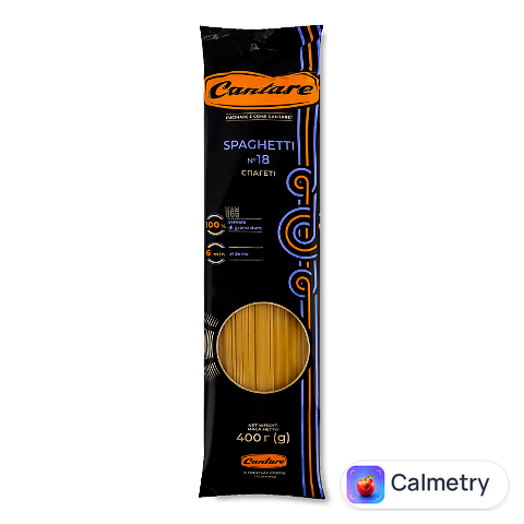 Вироби макаронні Cantare Spaghetti, 400г