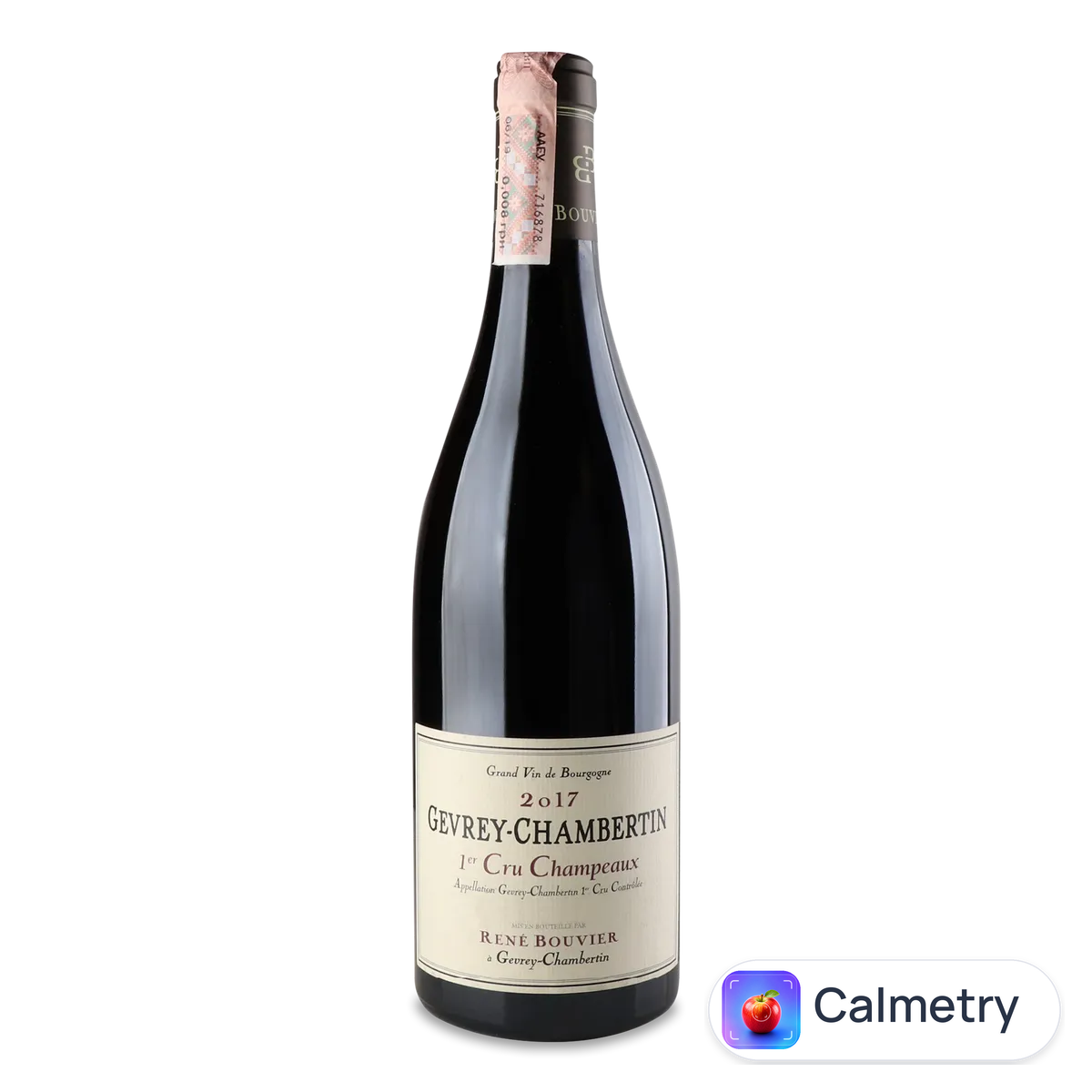 Вино Rene Bouvier Gevrey-Chambertin 1er Cru Les Champeaux 2017 0,75л