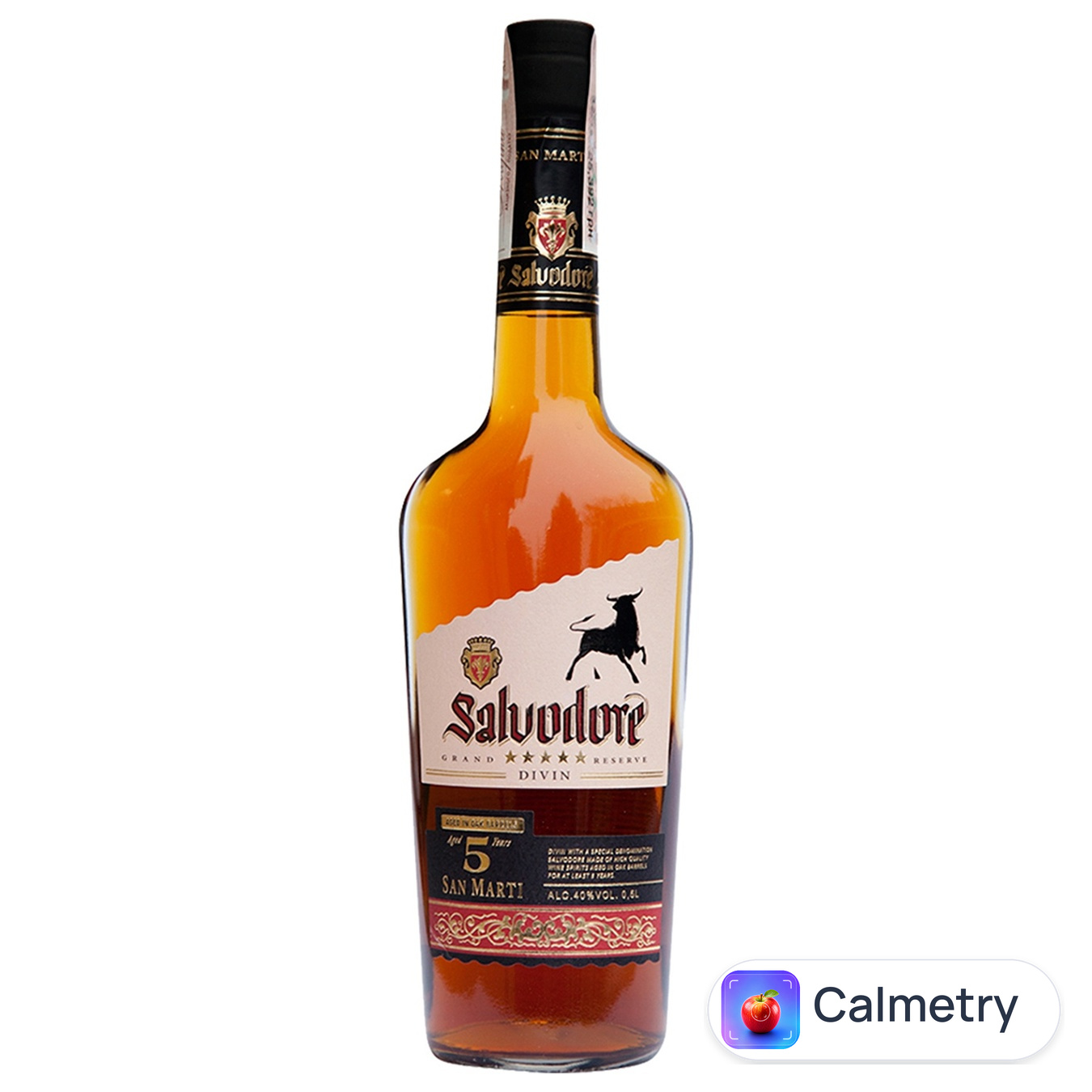 Коньяк Divin Salvodore 5 років 40% 0,5л