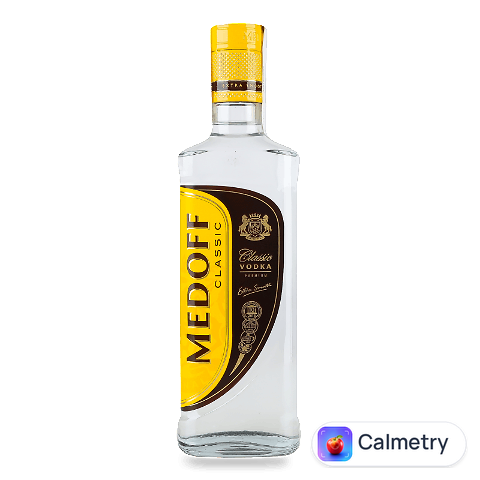 Горілка Medoff Класик Експортна, 0,35л