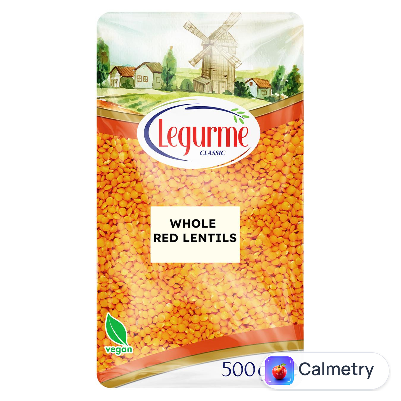 Сочевиця Legurme червона ціла 500г — фото продукту