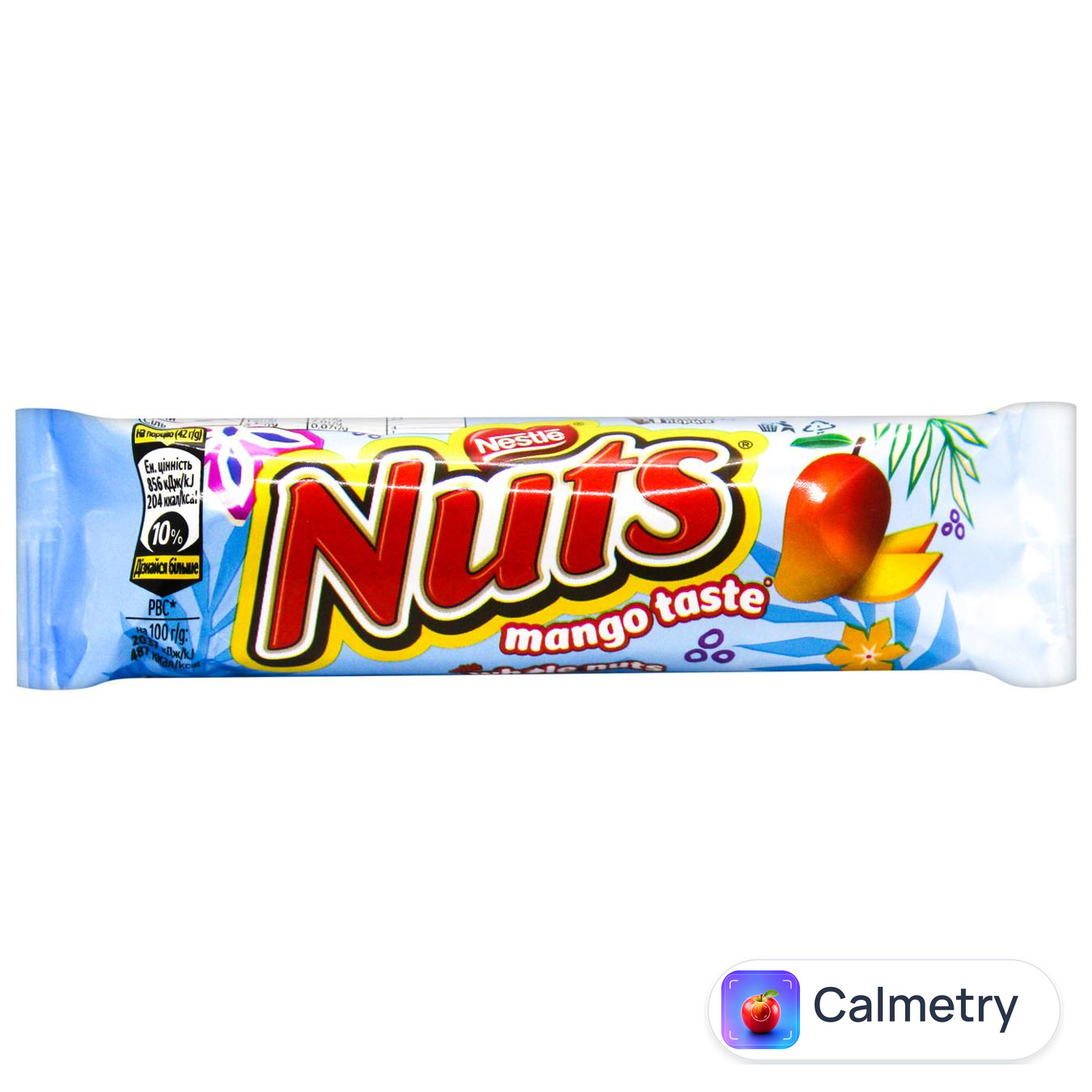 Батончик Nuts зі смаком манго 42г