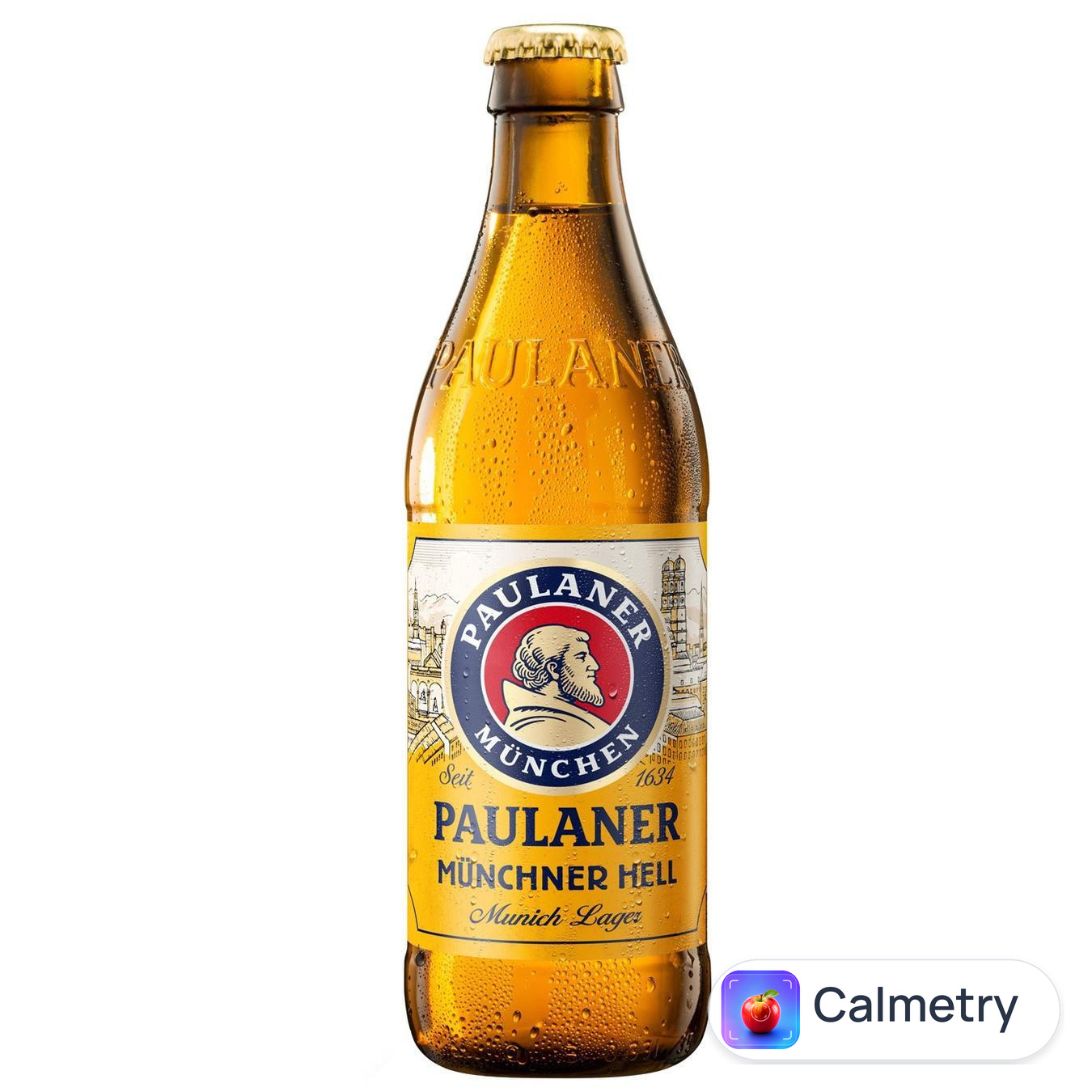 Пиво Paulaner Original Munchner Hell світле 4,9% 0,5л — фото продукту