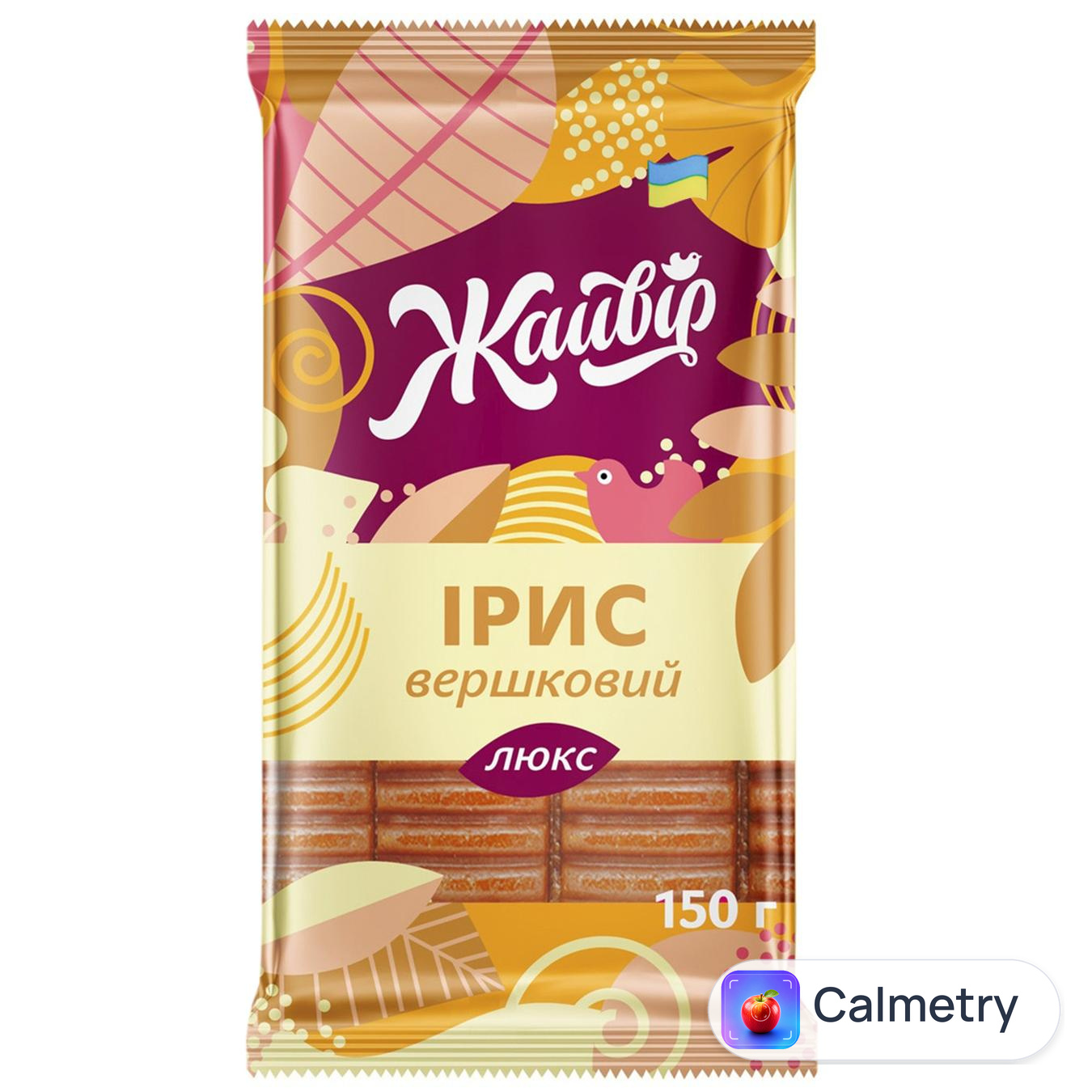 Ірис Жайвір Вершковий Люкс 150г