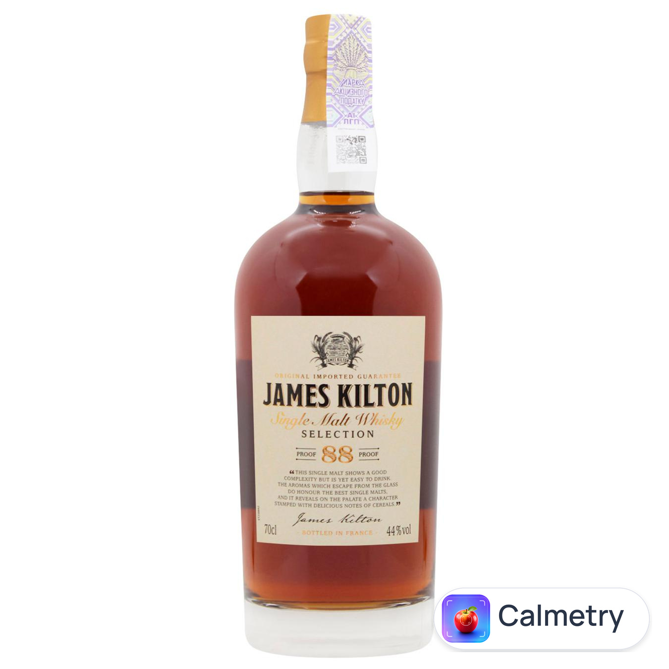 Віскі James Kilton 44% 0,7л