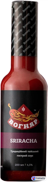 Соус гострий Вогняр Sriracha 200 мл