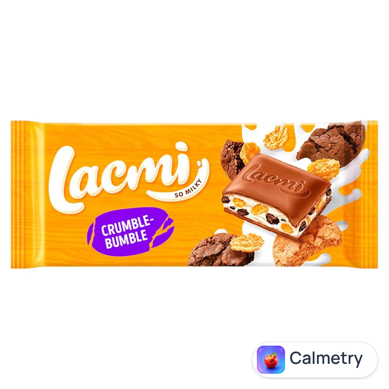 Шоколад молочний Roshen Lacmi Crumble-Bumble 83г