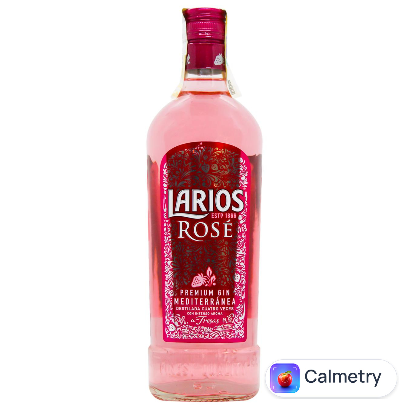 Джин Larios Rose Premium Mediterranea 37,5% 0,7л — фото продукту