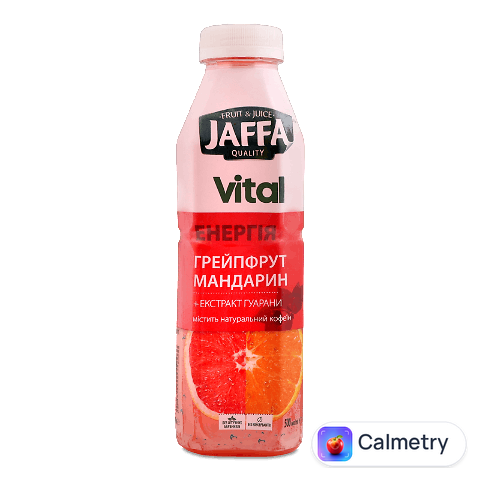 Напій соковий Jaffa Vital Energy грейпфрут-мандарин, 0,5л