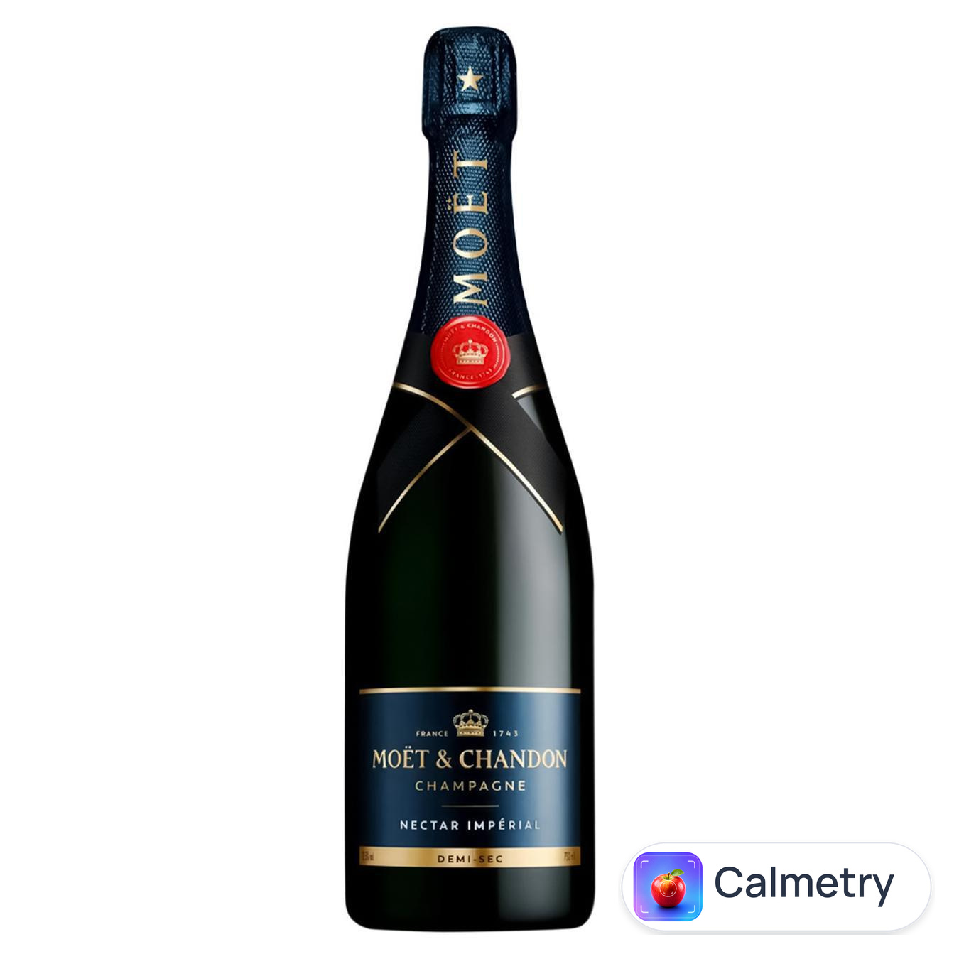 Шампанське Moet&Chandon Nectar Imperial біле напівсухе 12,5% 0,75л — фото продукту