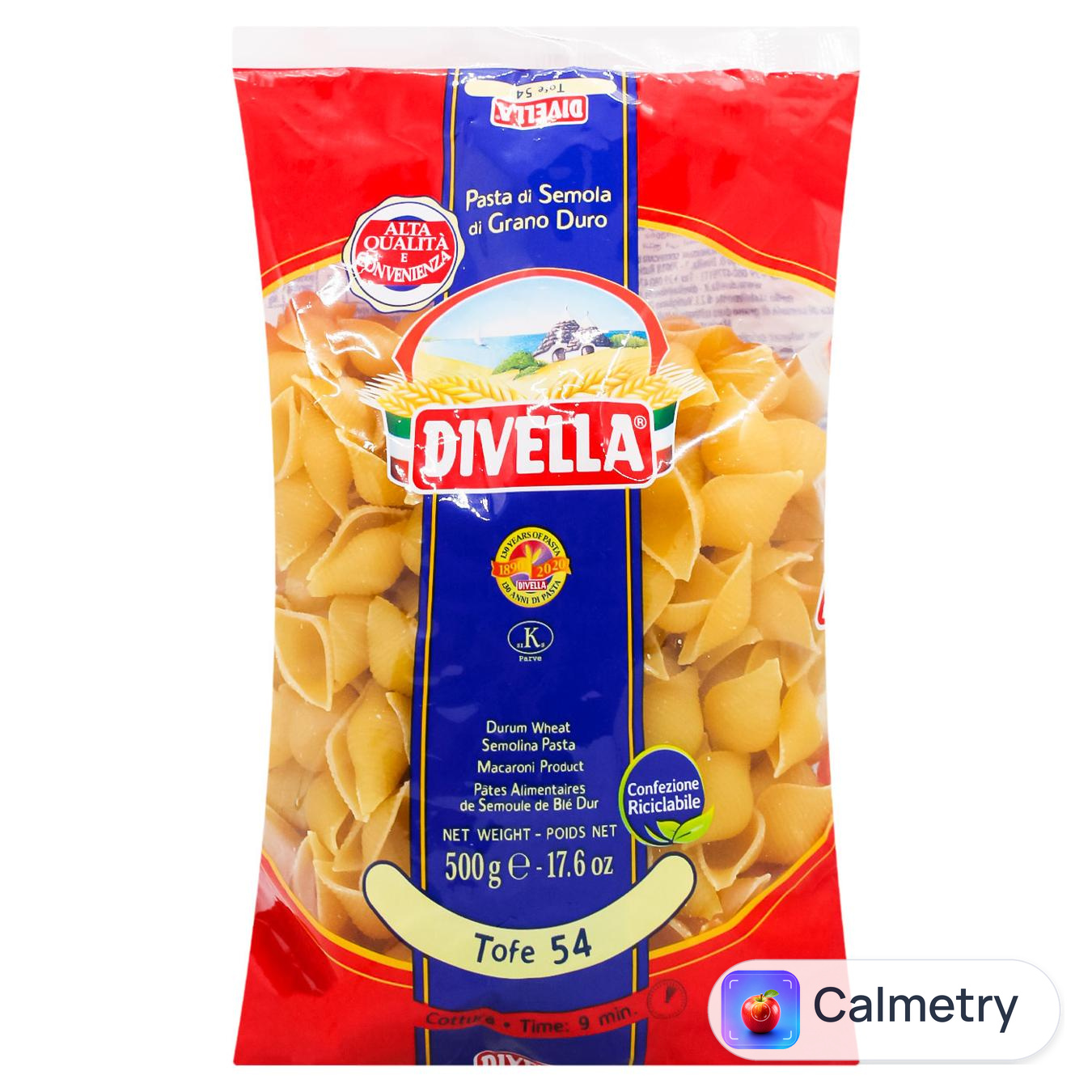 Макаронні вироби Divella Tofe №54 500г — фото продукту