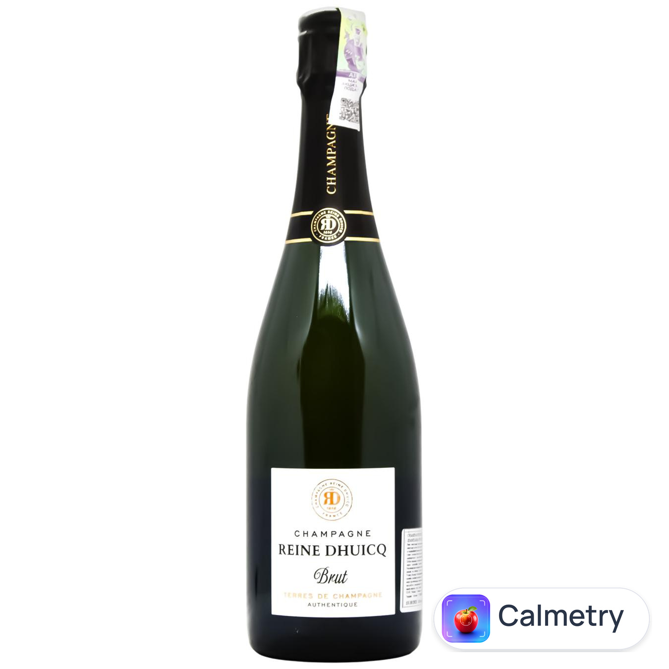 Шампанське Reine Dhuicq Brut Terres de Champagne Authentique брют біле 12% 0,75л — фото продукту