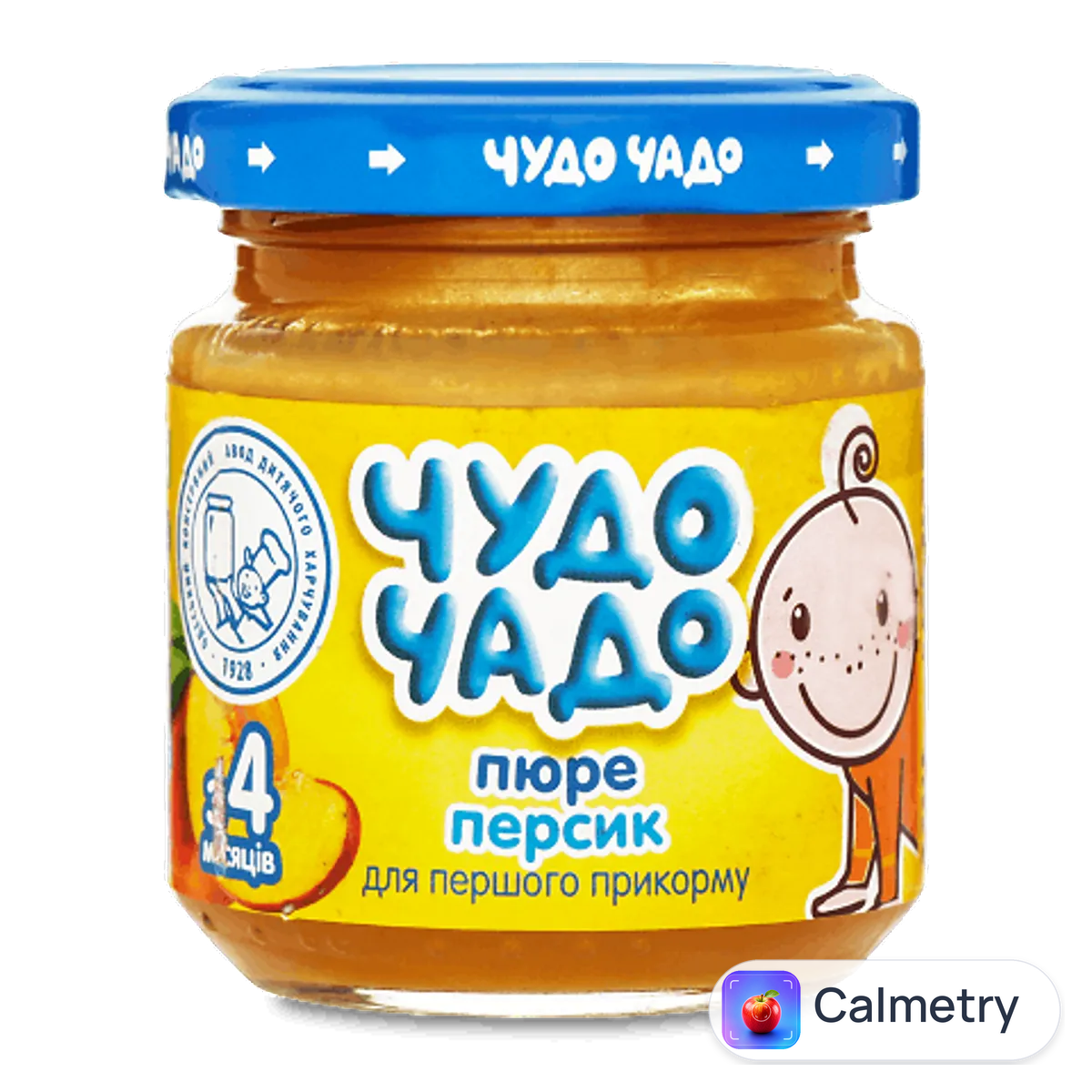 Пюре Чудо-Чадо з персиків з цукром 90г