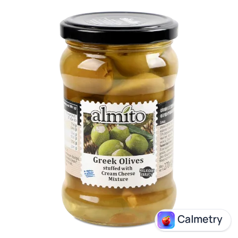 Оливки Almito «Королівські» зелені фаршировані сиром