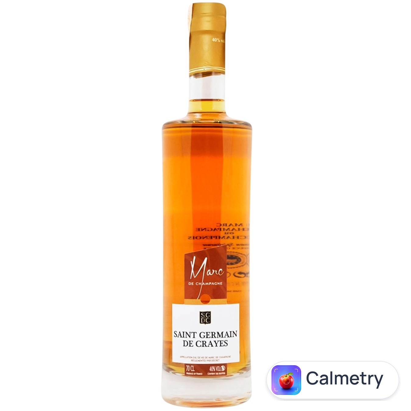 Бренді Marc de Champagne 40% 0,7л