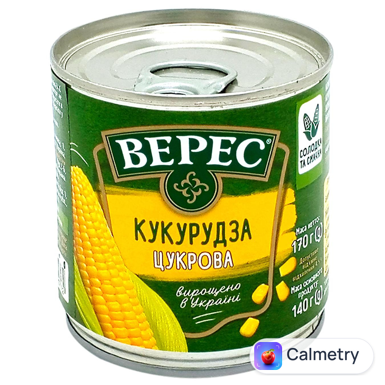 Кукурудза Верес цукрова 170г — фото продукту